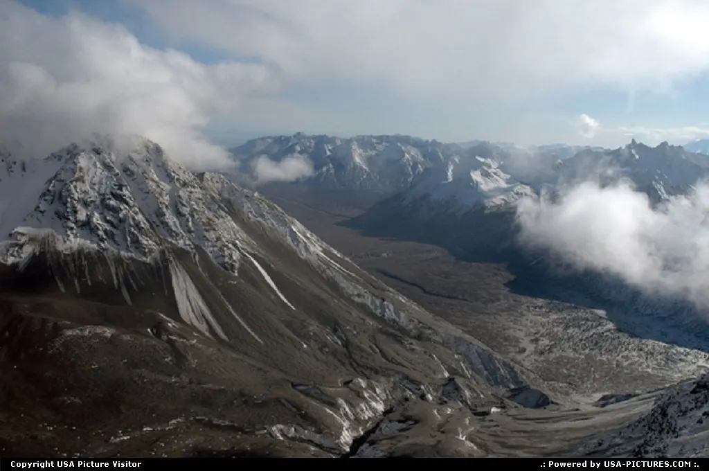 Not in a city Alaska Redoubt Volcano