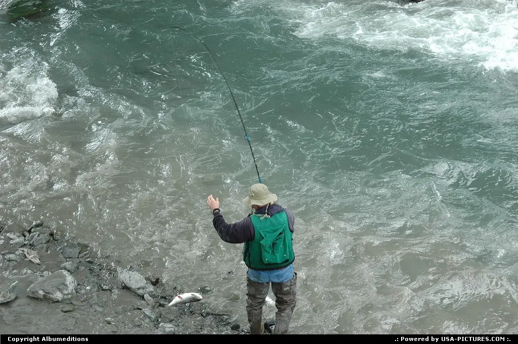 Alaska offers anglers excellent fishing opportunities.