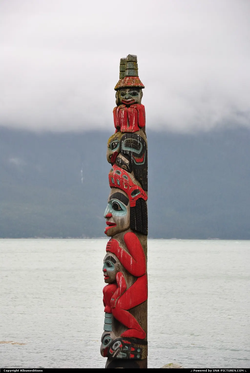 Stories live on intact totem poles such as this one in Haines, Alaska.