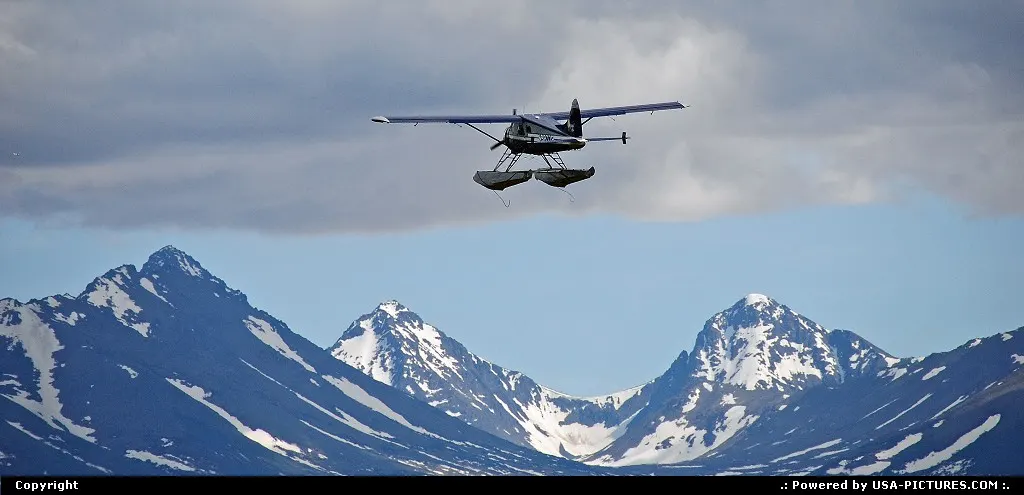 The weather in Alaska is the main difficulty every bushpilot faces.