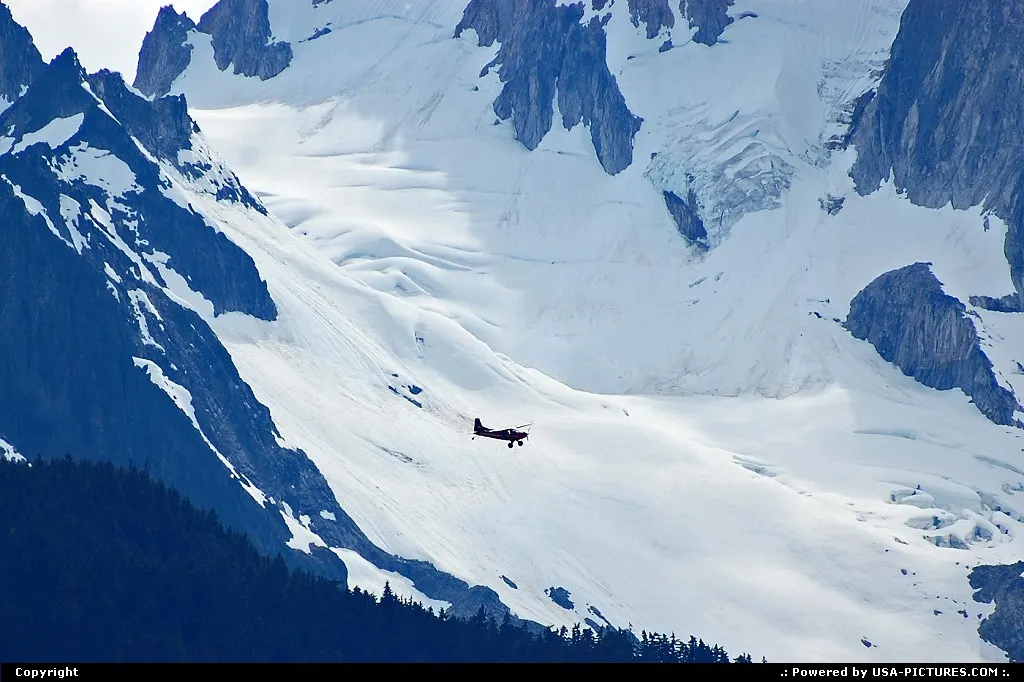 To see Alaska from a unique vantage point tavelers buckle up and take to the air!