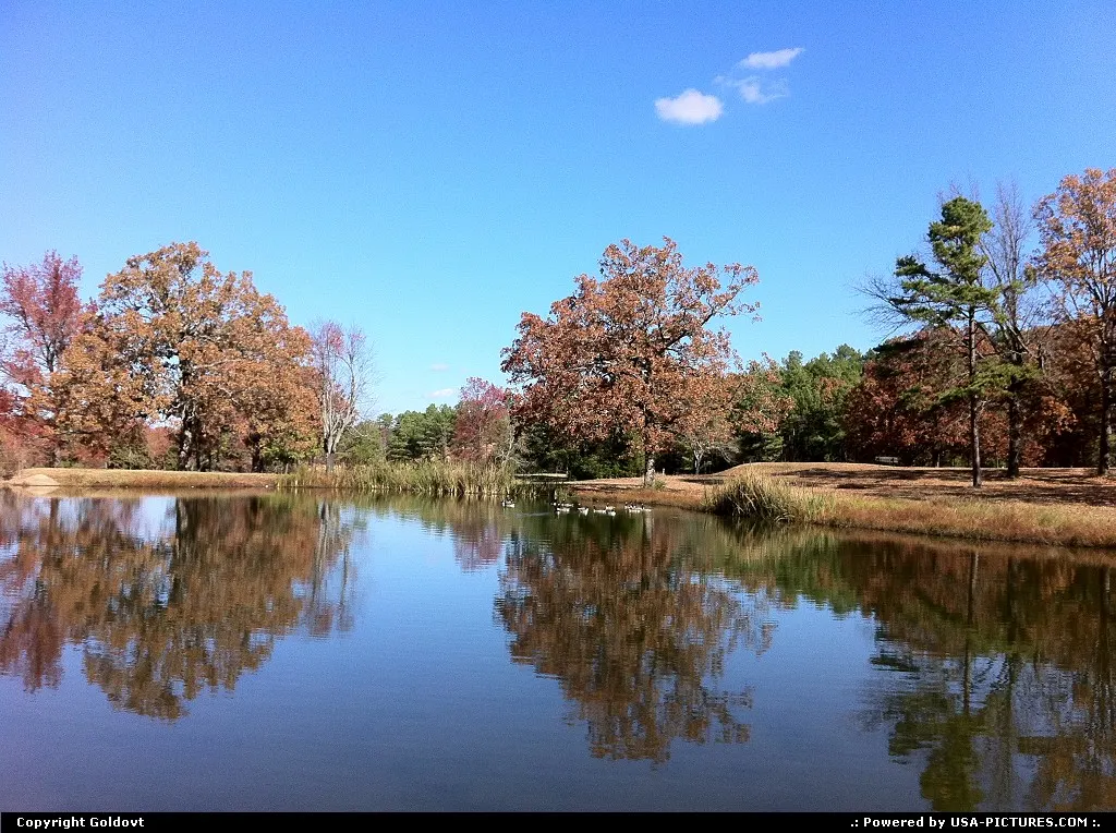 Lake on camp Robinson.