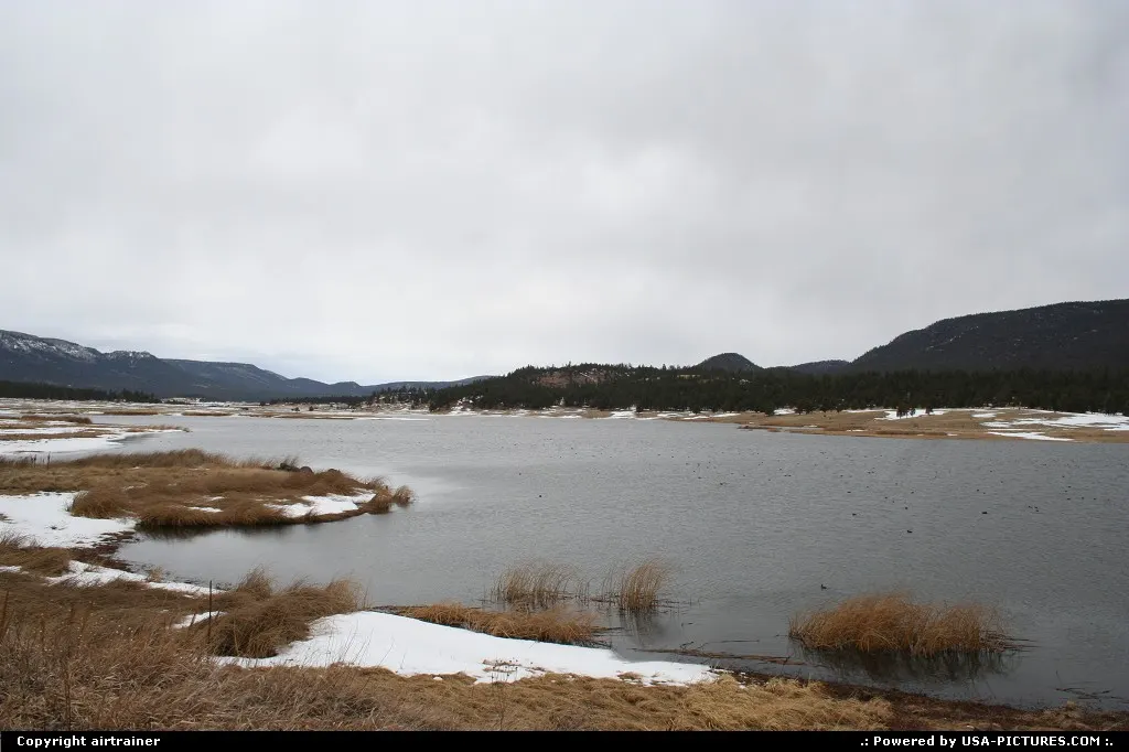 Lake near Nutrioso, on the route 180/191