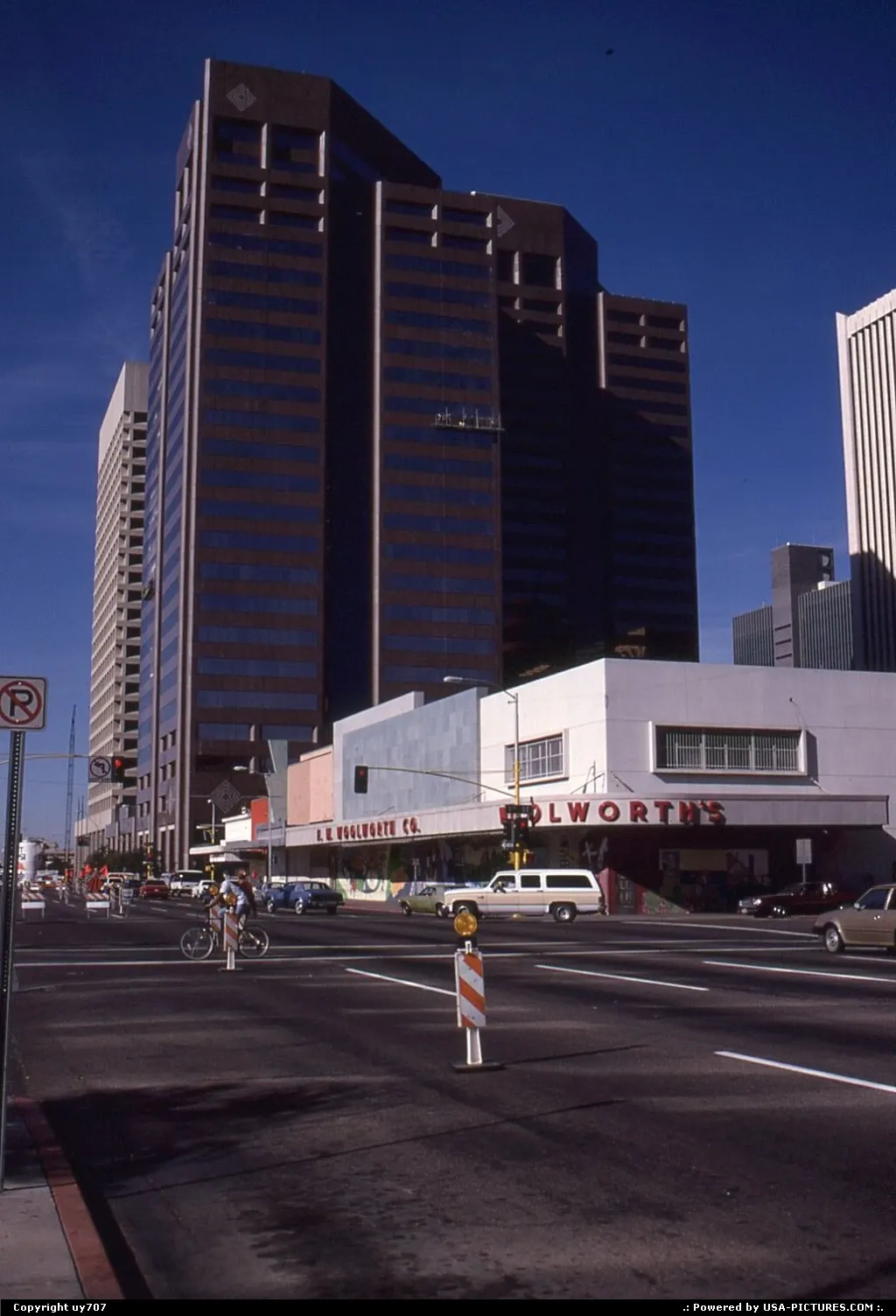 Part of downtown Pheonix.