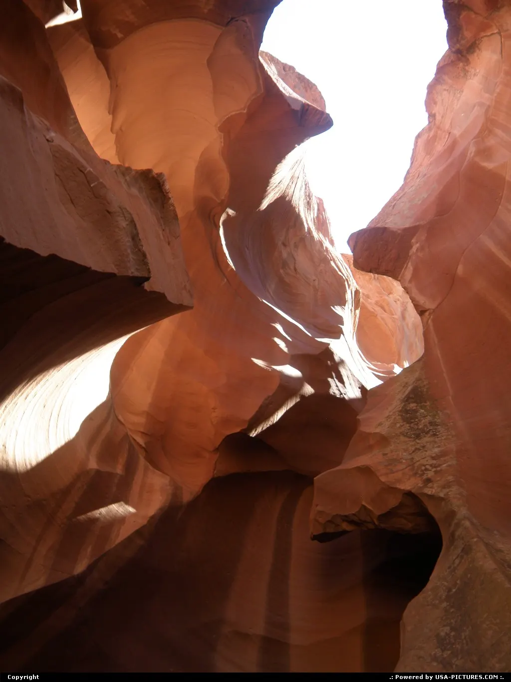 Inside UPPER ANTELOPE CANYON
