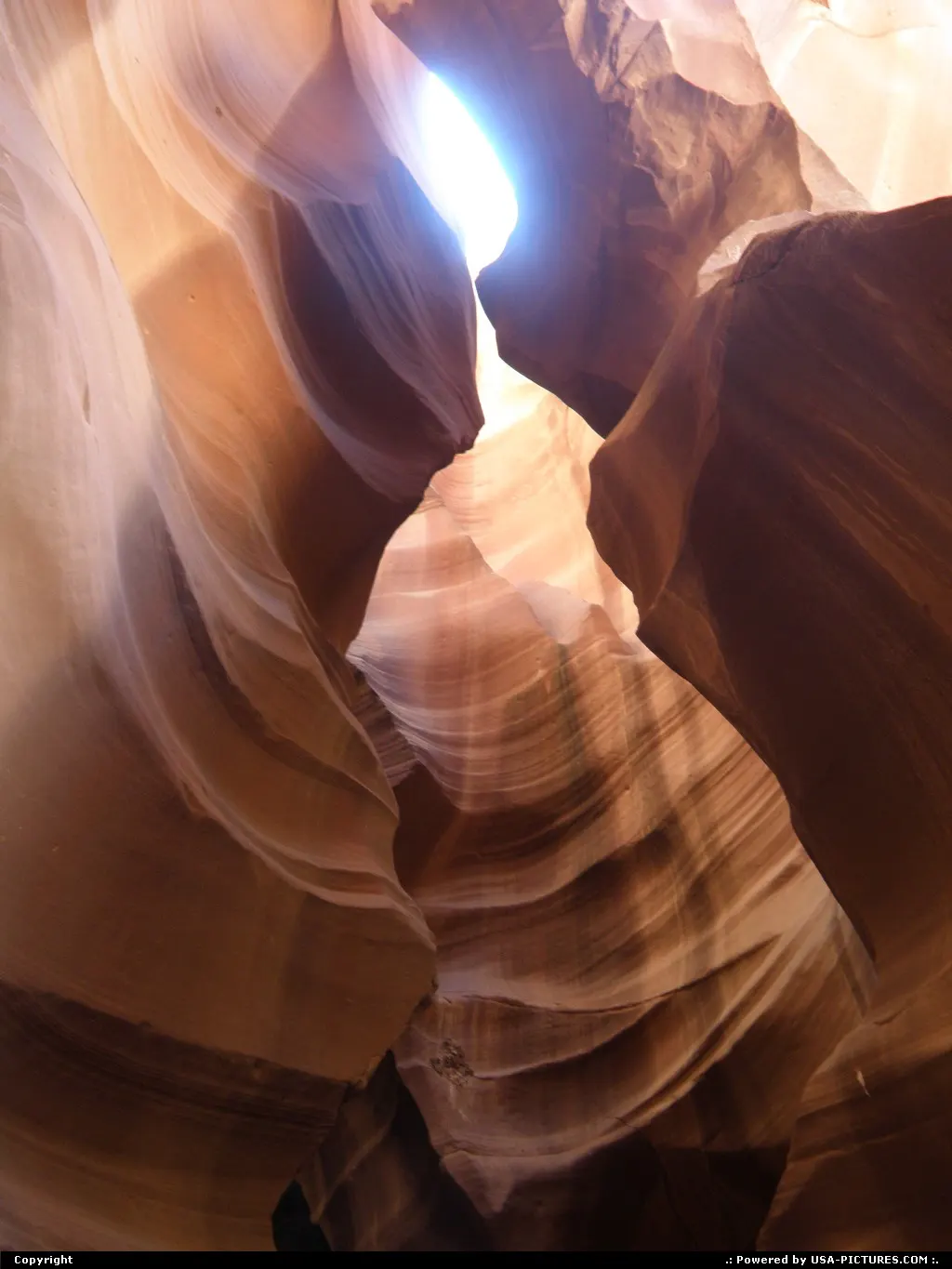 Inside UPPER ANTELOPE CANYON
