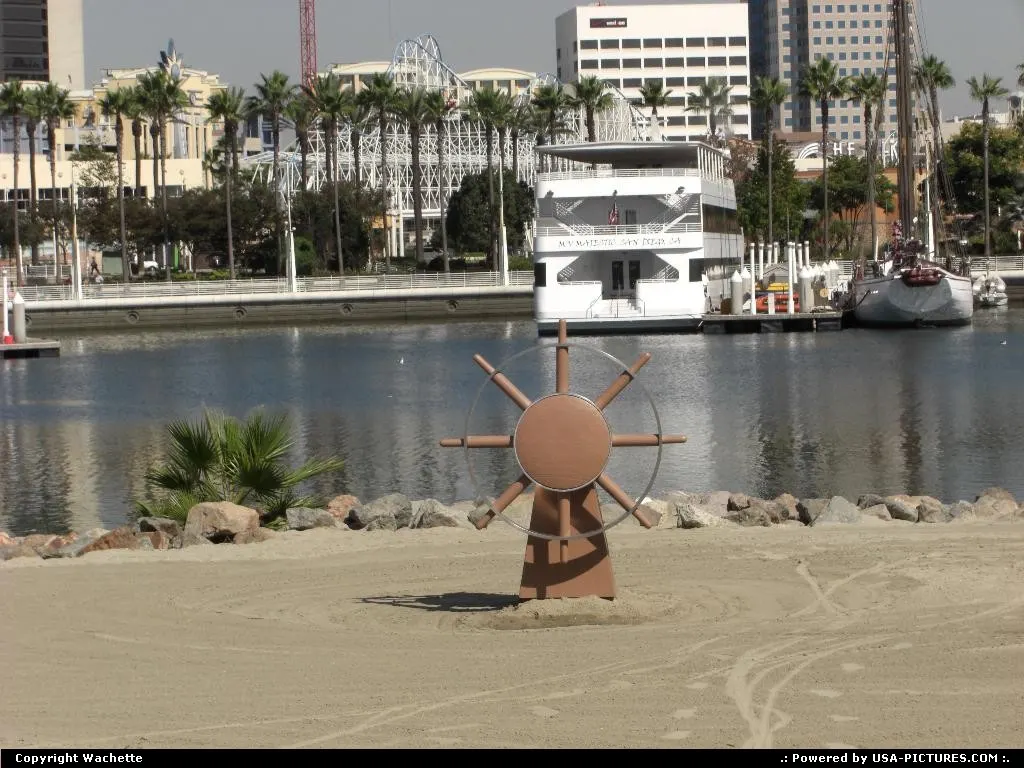 a view of long beach
