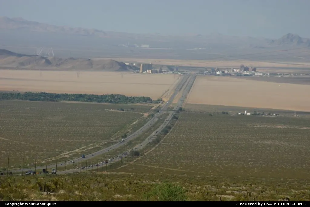 Nevada, there we are! One could easily guess where the Nevada State Line stands ;)