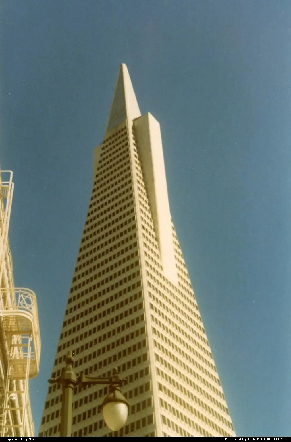 Completed in 1972, the 260 meter-48 storey hight Transamerica Tower is not the world ta...