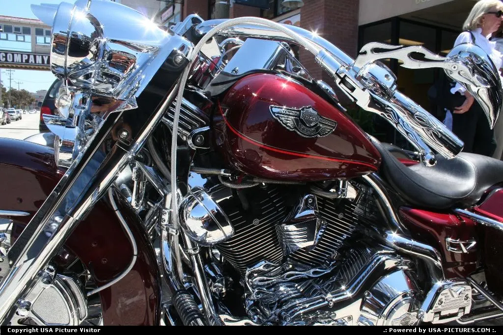Harley davidson in monterey california