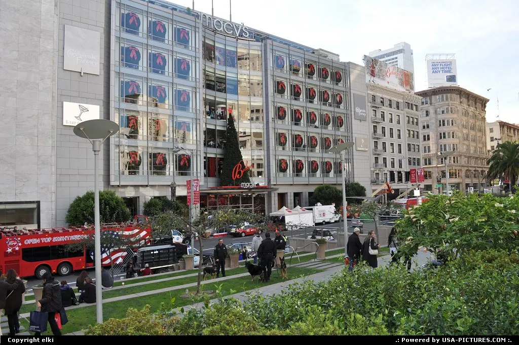 Macys San Francisco, black friday and christmas sales