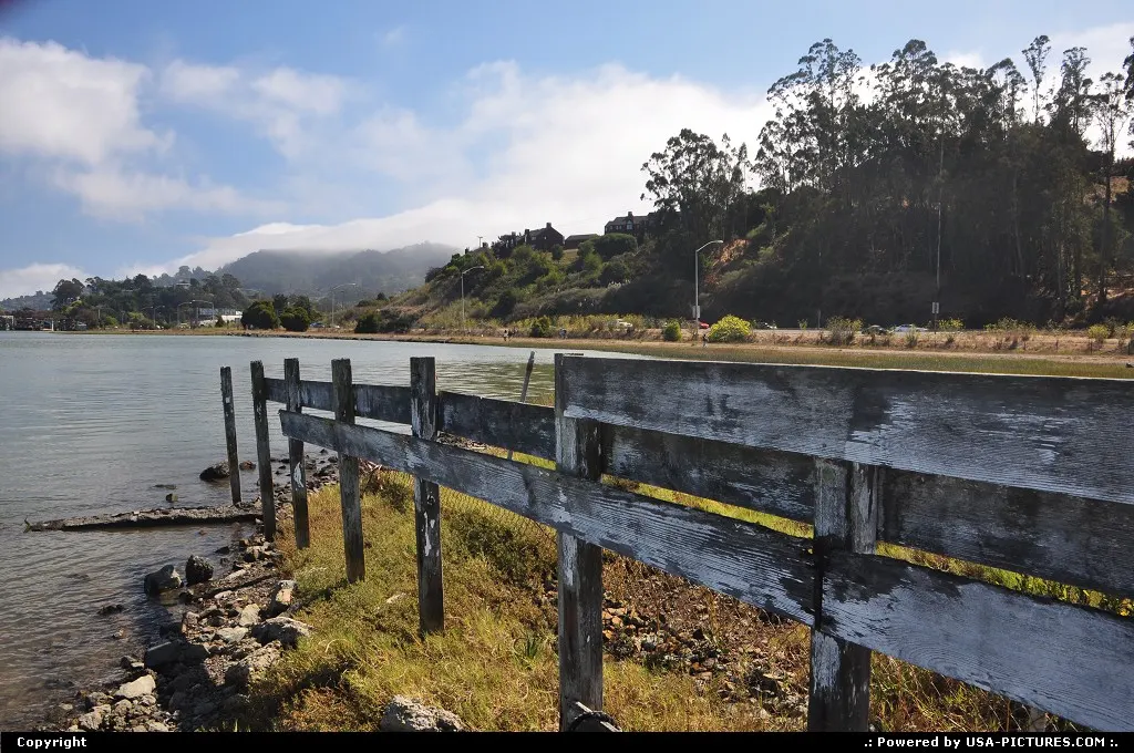 Sausalito, California, by the Sea plane base