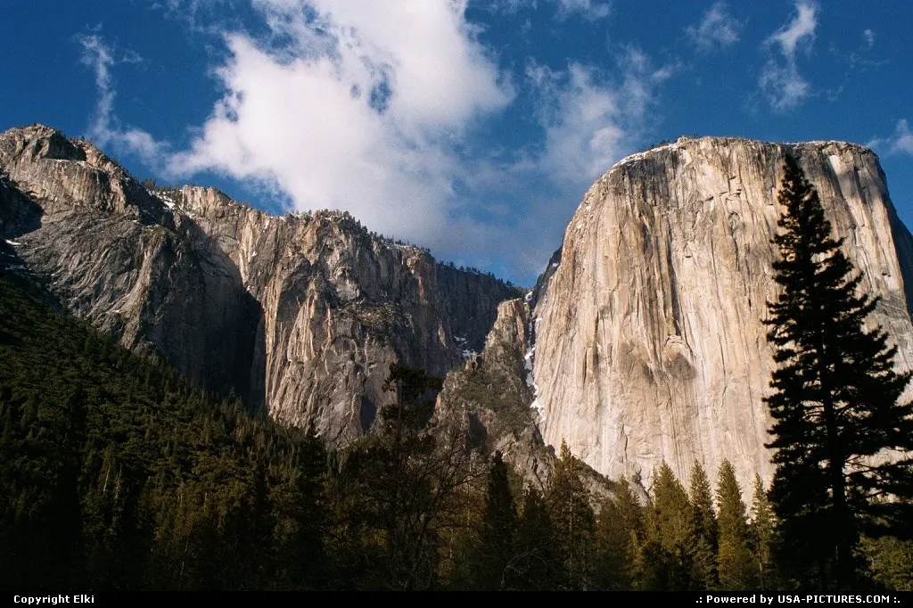 Beautiful winter day in Yosemite