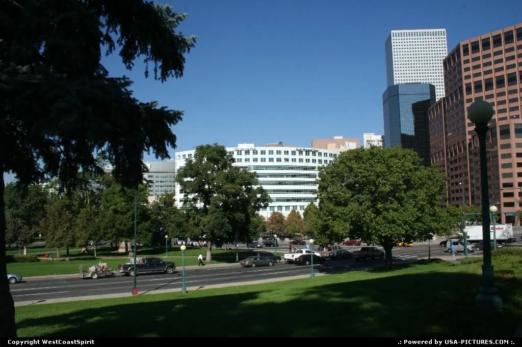 Denver Mall, between the Colorado StateCapitol and the City Hall.