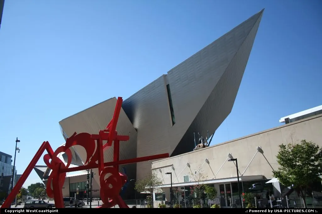 Denver Art Museum main entrance.