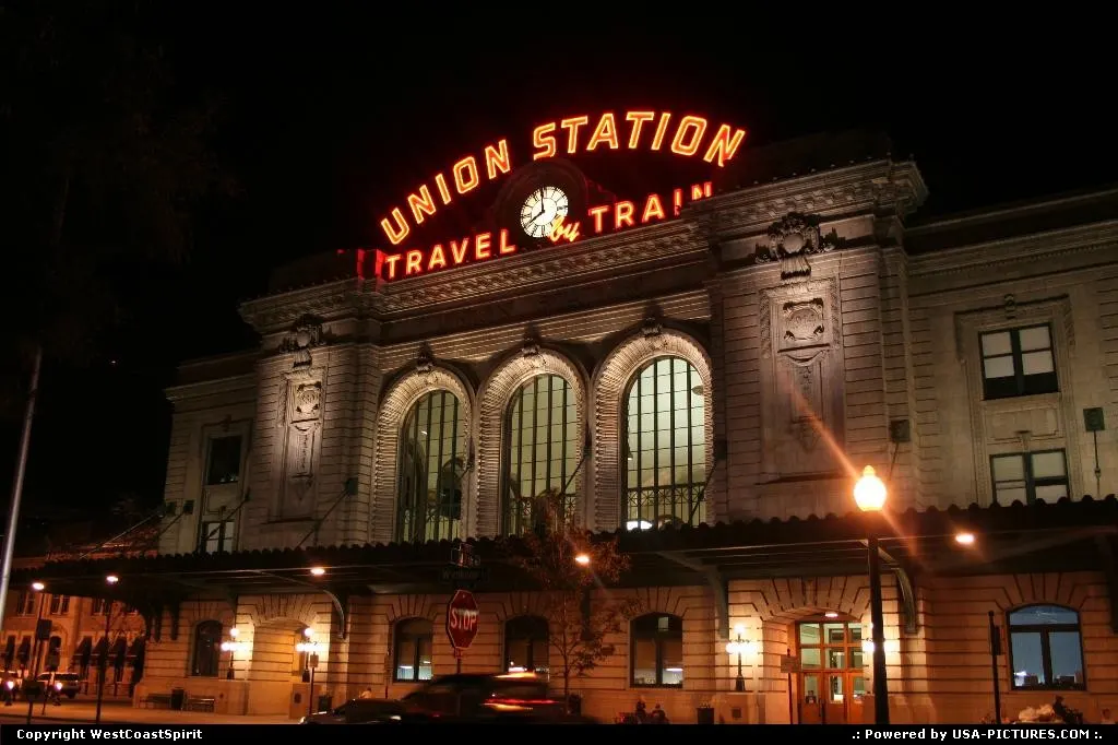 Union Station in lower downtown, Denver.