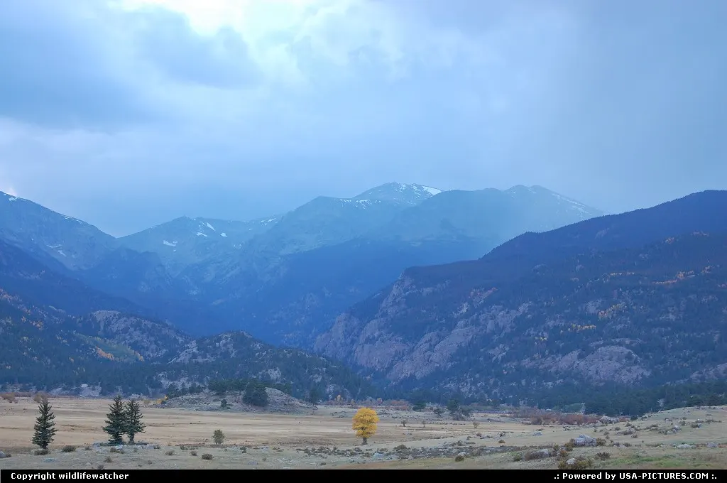 Morraine Park, Rocky Mountain National Park.