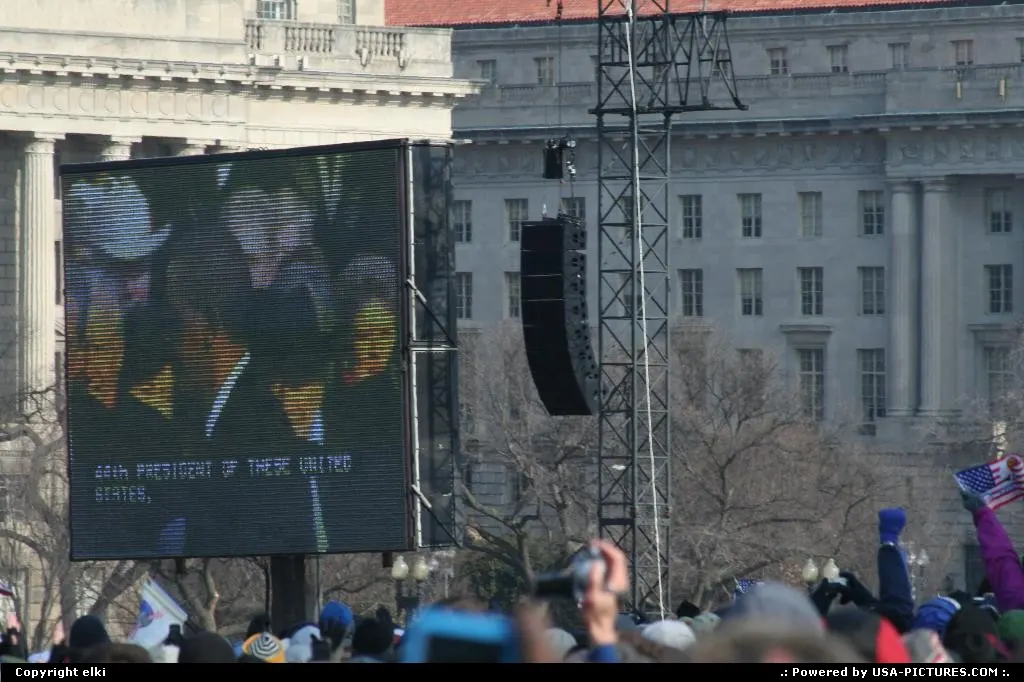 Barack Obama Inauguration day 01 20 2009.