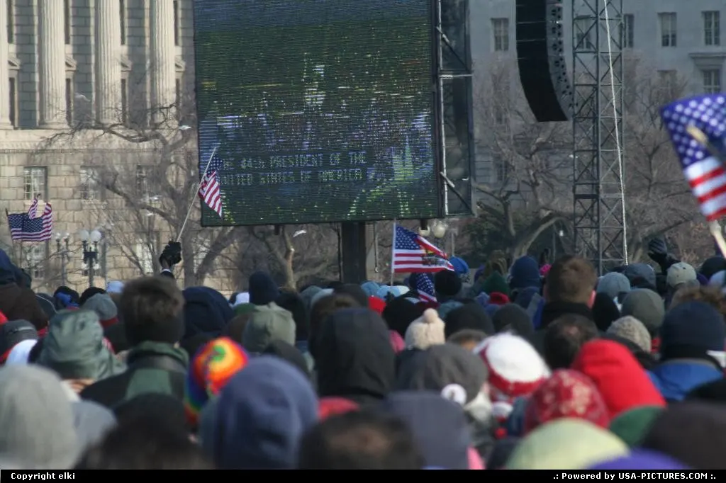 Barack Obama Inauguration day 01 20 2009. The 44th president of the united states.