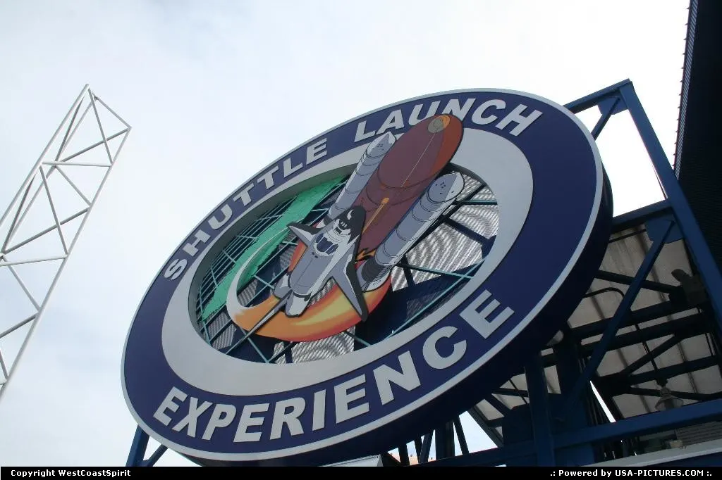 Shuttle Launch Experience attraction in Kennedy Space Center.