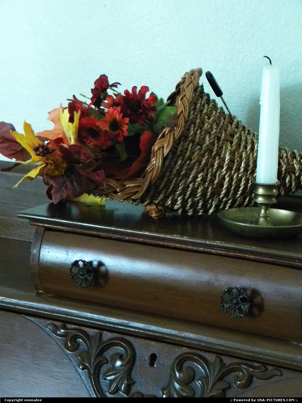 Getting in the spirit of fall.