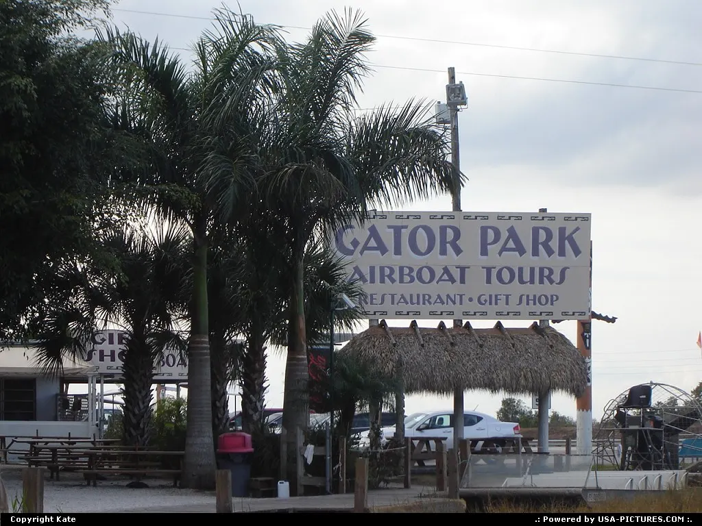 On Tamiami trail