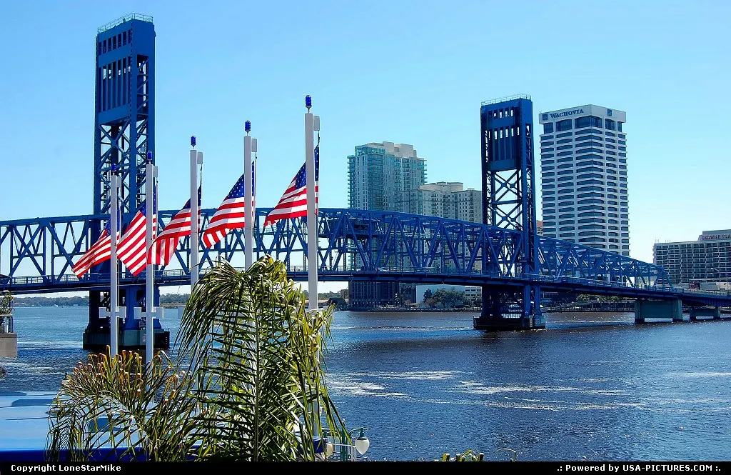 Main Street Briudge from Jacksonville Landing