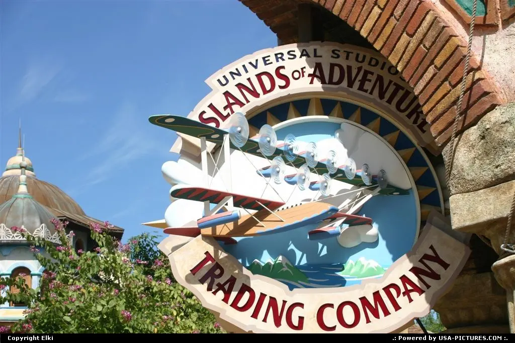 Universal theme park