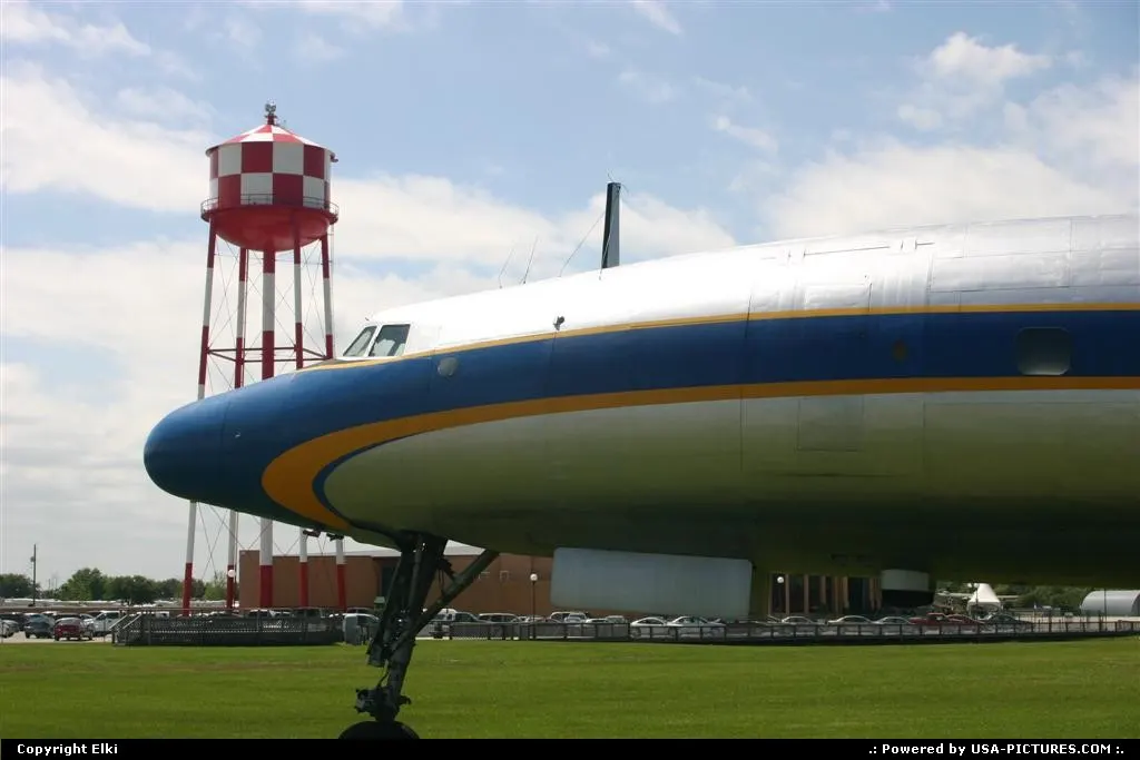 Lockheed Starliner in Lufthansa livery, at the Fantasy Of Flight Museum