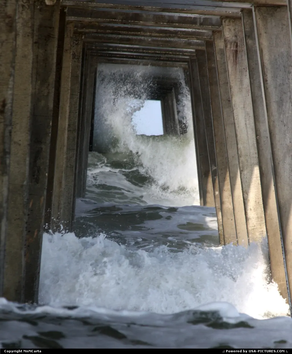 The wave effects from Hurrican Earl 400 miles off the coast of Jacksonville Florida.