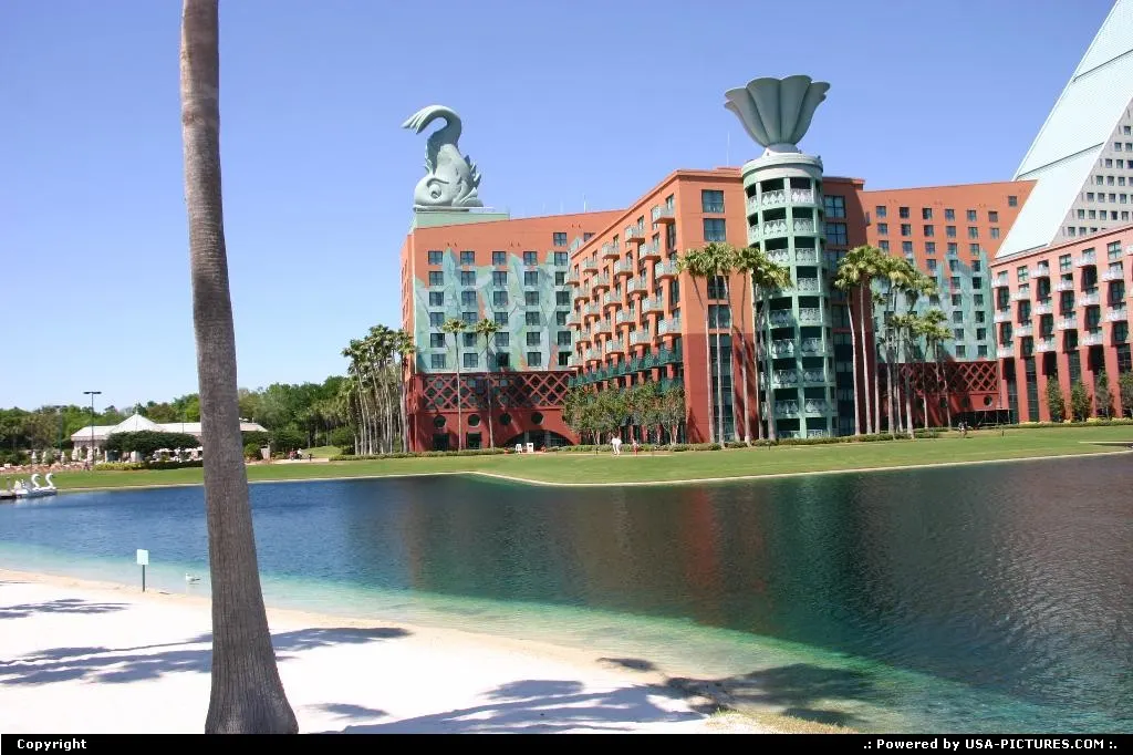 The Swan and Dolphin resort by Epcot, Disney, enjoying a well deserved break after the...