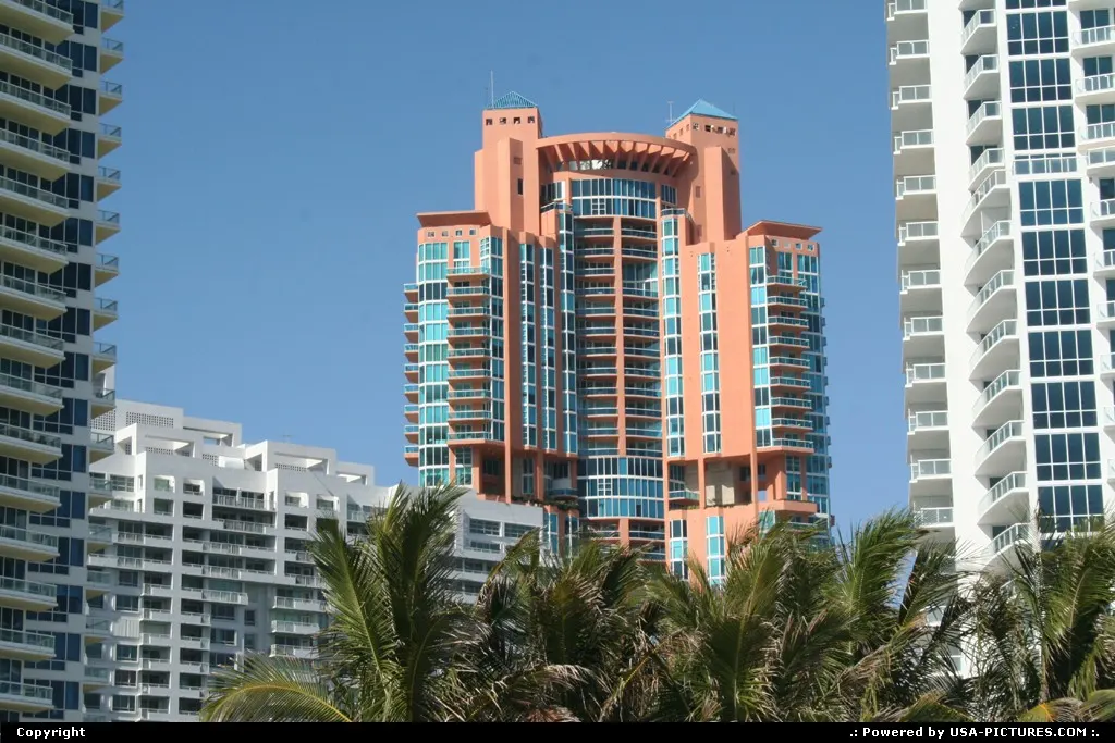 buidings face to miami beach