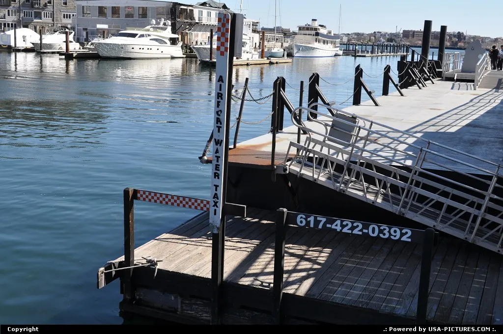 Boston, water taxi bring you straight from water front to Logan airport