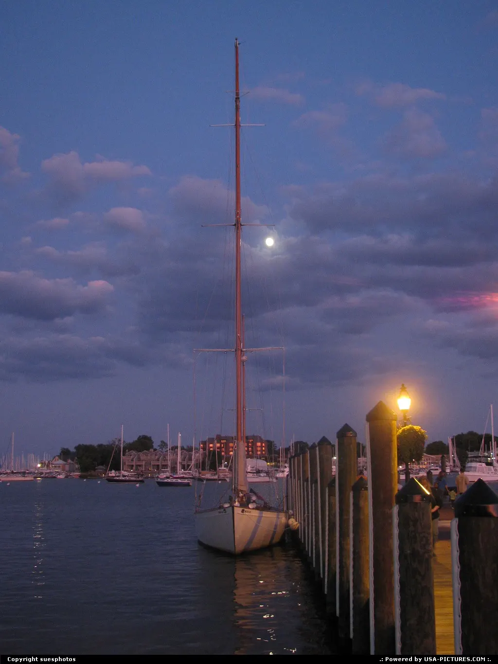 JFK's yacht the Manitou, floating White House