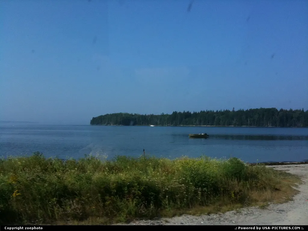 English,maine, coastline