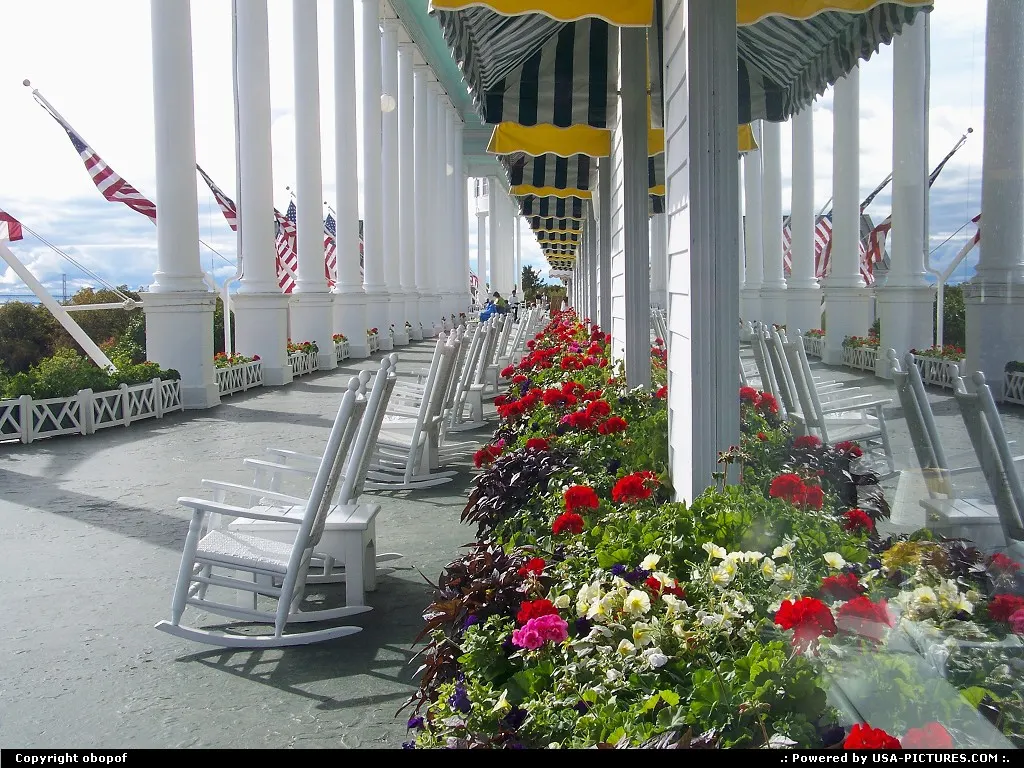 Porch of the Grand Hotel