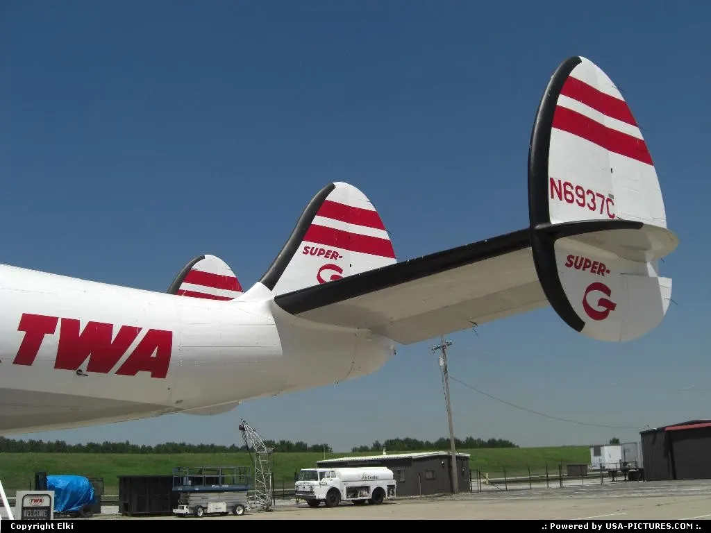 Kansas City Missouri TWA, Connie, Super Constellation