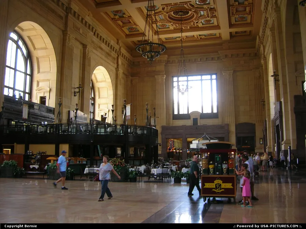 Huge and beautiful, Union Station still works daily as a station