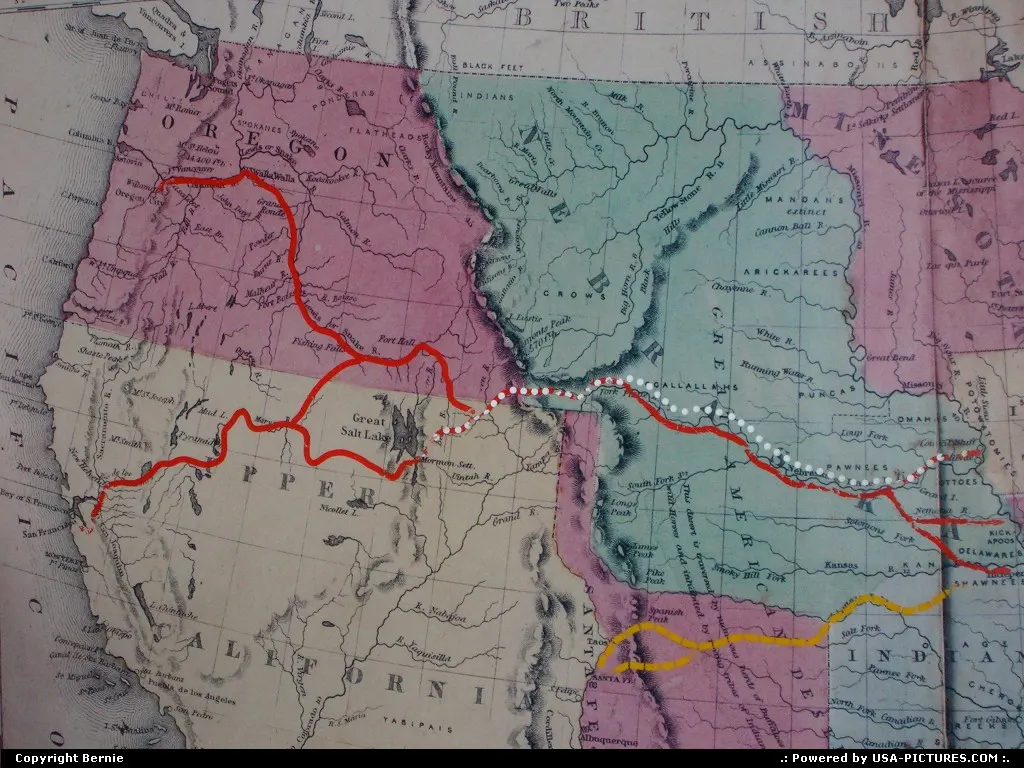 The Missouri state was the gate to the west.