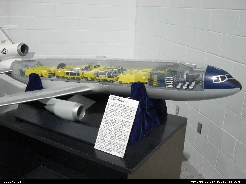 Douglas KC-10 (DC-10) mockup at the Strategic Air And Space Museum near Omaha