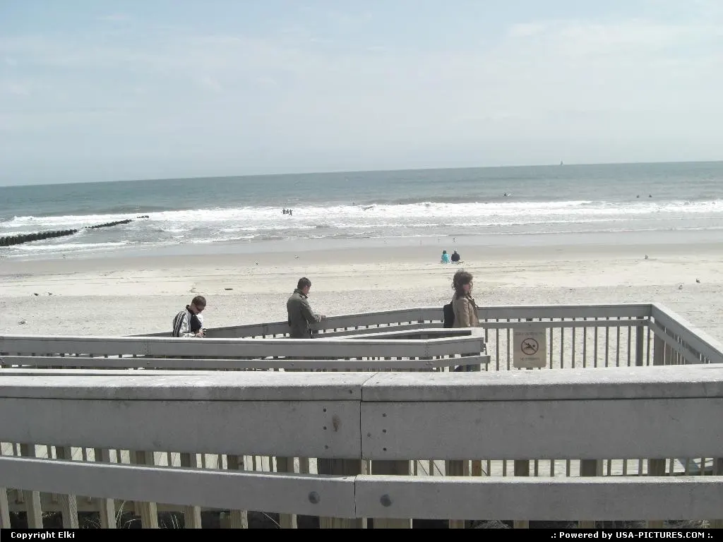 The beach from boarderwalk