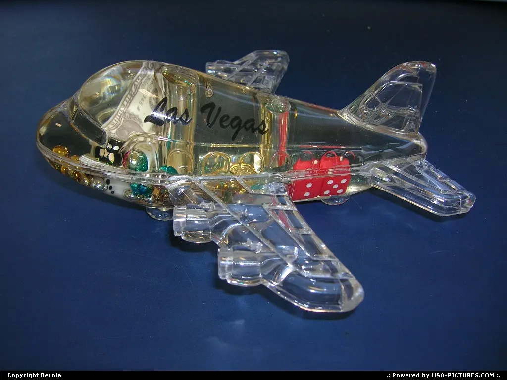 Gambling plane from Las Vegas !