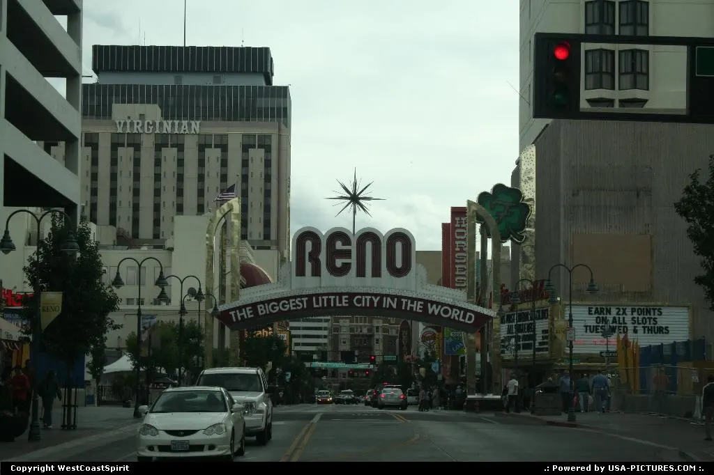 Downtown Reno, some sort of local