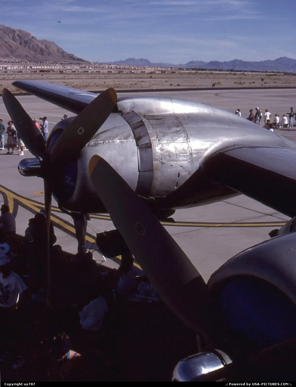Starboard engines of the BAHF/Berlin Airlift Historical Foundation's pristine Douglas C...