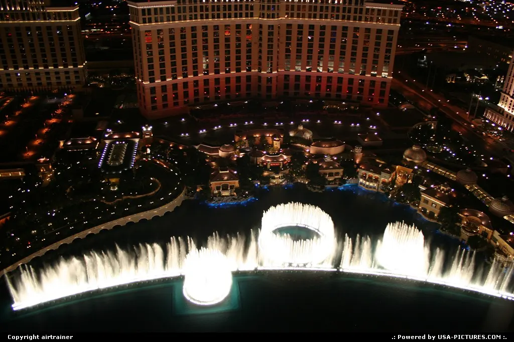 Fountains of Bellagio.