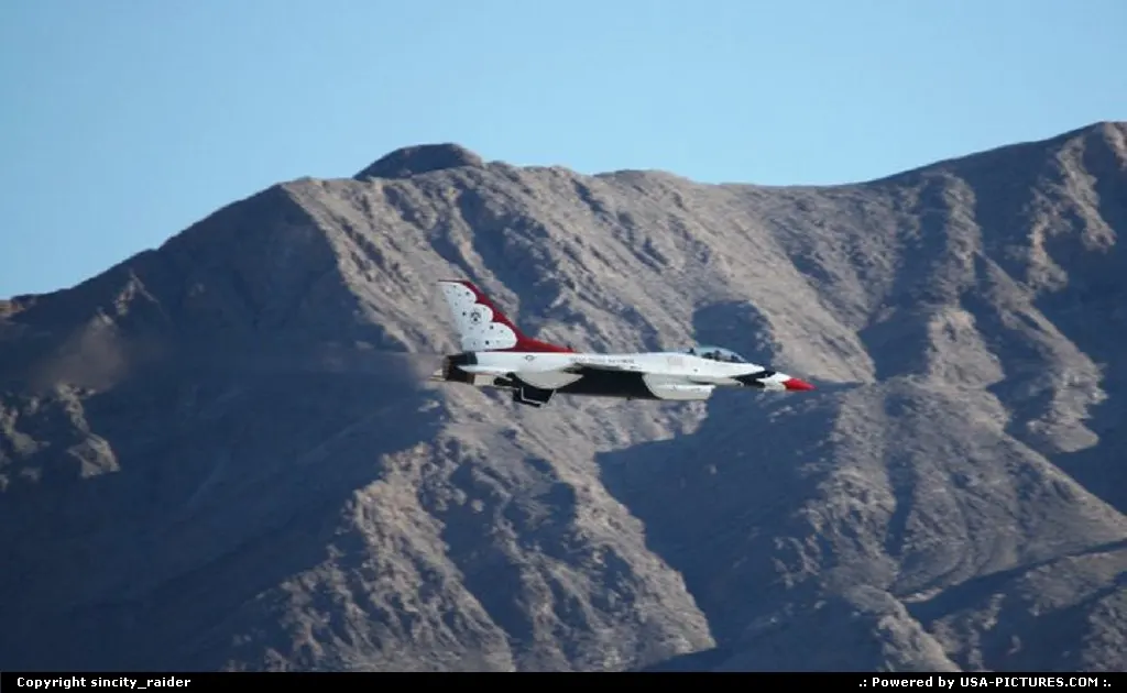 Thunderbirds over Nellis