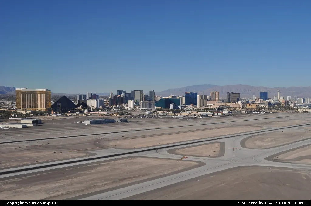Leaving Las Vegas after a fantastic week end.