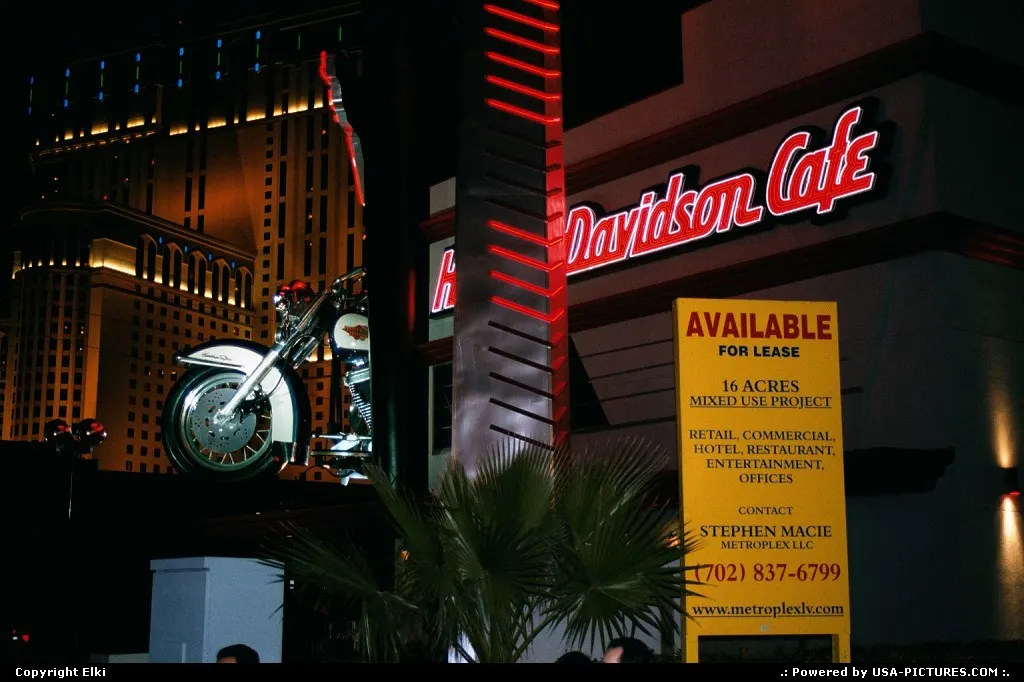 Harley Davidson Café, the Strip