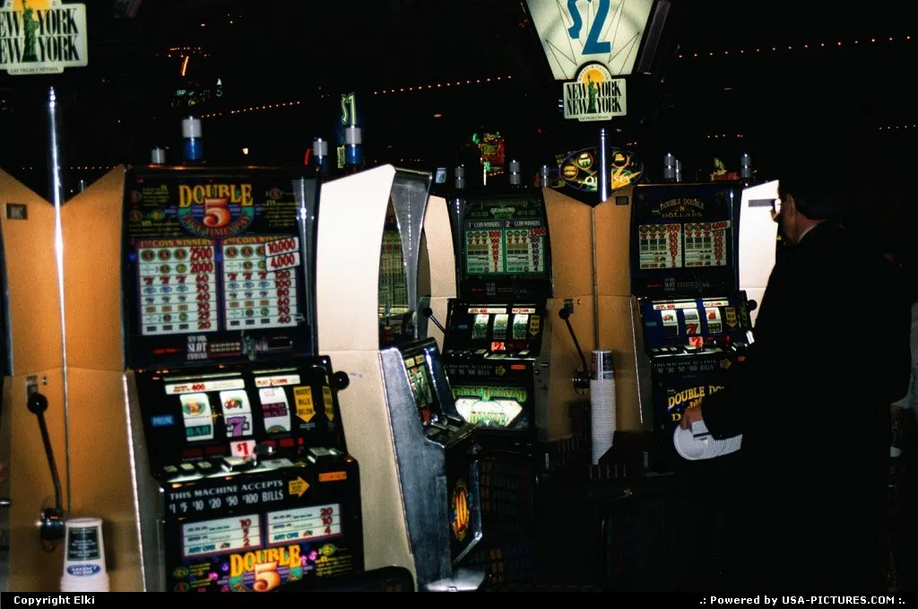 Slots machines in Vegas