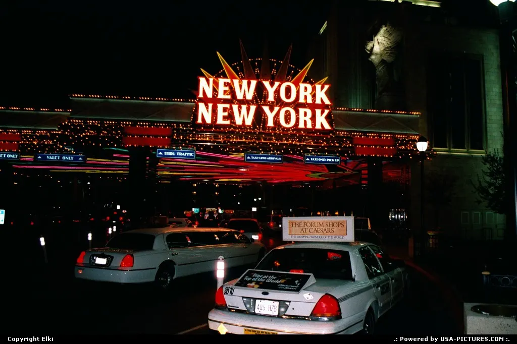 New York New York Casino entrance